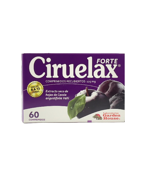 CIRUELAX FORTE CAJA X 60 COMPRIMIDOS